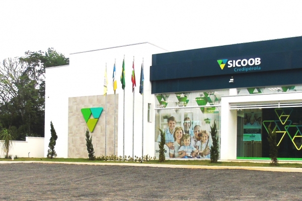 Prédio Agência SICOOB Alto Benedito Novo